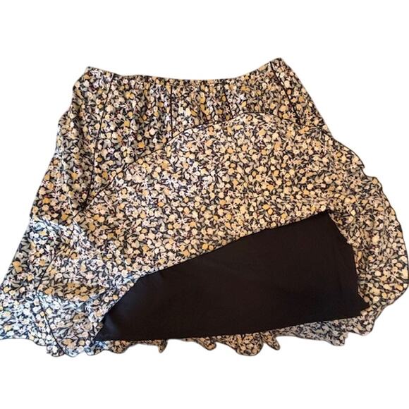 CJ Banks Plus 2X Lined‎ Floral Midi Skirt – A‑Line Cottagecore Boho Pull‑… - Picture 7 of 8